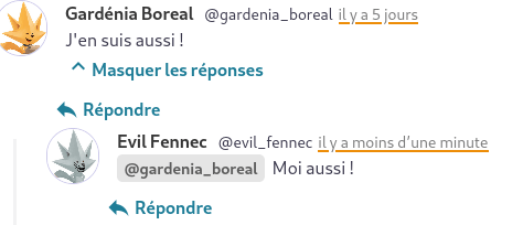 image d'une réponse