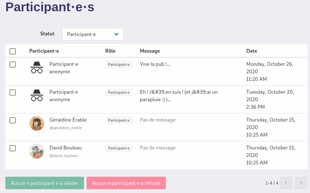 gif pour refuser une participation
