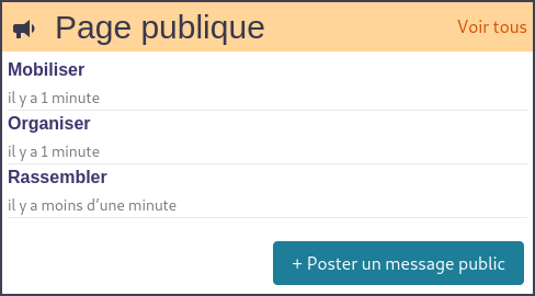 image de la liste des message public