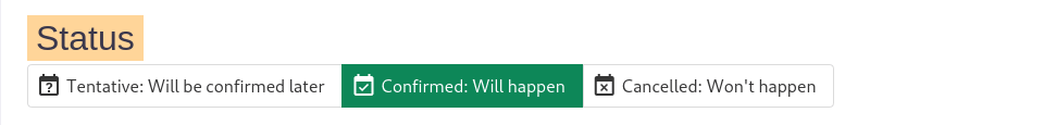 image: status of your event