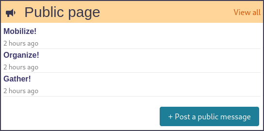image public page post
